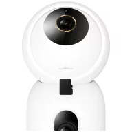   Imilab C30 beltéri biztonsági kamera, 355 fokban forgatható, 3K+3K felbontás, 6x digitális zoom, SD kártya max. 256GB, fehér