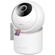   Imilab C40 beltéri biztonsági kamera, 355 fokban forgatható, 4K felbontás, 6x digitális zoom, SD kártya max. 256GB, fehér