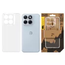 Tactical TPU Motorola Edge 70 Fusion hátlap tok, átlátszó
