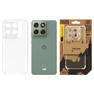   Tactical TPU Plyo Motorola Edge 70 Fusion hátlap tok, átlátszó