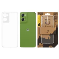   Tactical TPU Motorola G06 / G06 Power hátlap tok, átlátszó