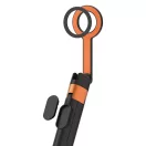 Tech-Protect selfie bot / selfie stick vezeték nélküli / bluetooth távirányítóval, kompakt, hordozható, fekete / narancs