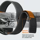 Spigen Athlex Garmin Quick Release 22mm Active szíj, fekete / narancs