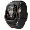Spigen Lite Fit Pro Apple Watch Ultra 4 / 3 / 2 / 1 49mm tok / szíj, kijelzővédő felülettel, matt fekete