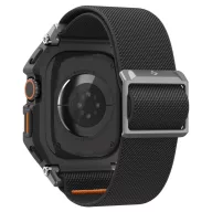   Spigen Lite Fit Pro Apple Watch Ultra 4 / 3 / 2 / 1 49mm tok / szíj, kijelzővédő felülettel, matt fekete