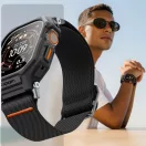 Spigen Lite Fit Pro Apple Watch Ultra 4 / 3 / 2 / 1 49mm tok / szíj, kijelzővédő felülettel, matt fekete