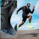 Spigen Liquid Air Pro Apple Watch Ultra 4 / 3 / 2 / 1 49mm tok / szíj, kijelzővédő felülettel, matt fekete