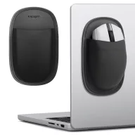  Spigen LD220 egér tartó zseb, laptop / tablet hátuljára rögzíthető, fekete