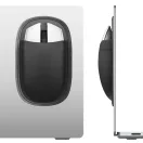 Spigen LD220 egér tartó zseb, laptop / tablet hátuljára rögzíthető, fekete