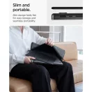 Spigen LD201-S8 összecsukható asztali laptop tartó, max. 16col, kompakt, sötétszürke