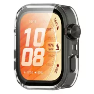  Tech-Protect Defense Huawei Watch Fit 5 Pro tok, kijelzővédő felülettel, átlátszó
