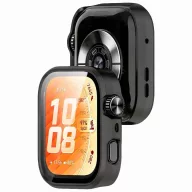   Tech-Protect Defense Huawei Watch Fit 5 Pro tok, kijelzővédő felülettel, fekete