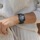 Tech-Protect Defense Huawei Watch Fit 5 Pro tok, kijelzővédő felülettel, fekete