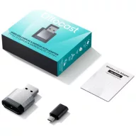   Ottocast CA530-T3 Mini Nova vezeték nélküli adapter Carplay&Android auto, bluetooth, ezüst