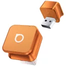 Ottocast CA88-T2 Mini Cube vezeték nélküli adapter Carplay&Android auto, bluetooth, narancs