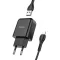Hoco N2 USB-A hálózati töltő adapter USB-A-Lightning töltő-és adatkábellel, 2A, 10W, fekete