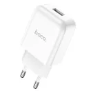 Hoco N2 USB-A hálózati töltő adapter USB-C töltő-és adatkábellel, 2A, 10W, fehér