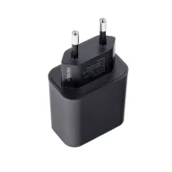   Bluestar TFB-TC-20WPD USB-C hálózati töltő adapter USB-C-USB-C töltő-és adatkábellel, QC4.0, PD, 3A, 20W, fekete