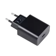   Bluestar TFB-TC-20WPD USB-C hálózati töltő adapter USB-C-USB-C töltő-és adatkábellel, QC4.0, PD, 3A, 20W, fekete