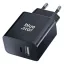 Bluestar TFB-TC-25WPD USB-C-USB-A hálózati töltő adapter, QC4.0, PD, 3A, 25W, fekete