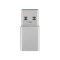 Bluestar USB-C-USB-A átalakító adapter, fehér