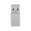 Bluestar USB-C-USB-A átalakító adapter, fehér