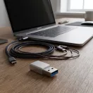 Bluestar USB-C-USB-A átalakító adapter, fehér