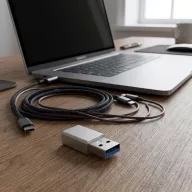 Bluestar USB-C-USB-A átalakító adapter, fehér