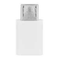Bluestar USB-C-Micro USB átalakító adapter, fehér