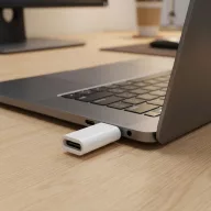 Bluestar USB-C-Micro USB átalakító adapter, fehér