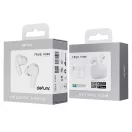 DeFunc TRUE Vibe vezeték nélküli bluetooth fülhallgató, Bt 5.3, fehér