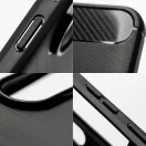 Xiaomi 17 szilikon tok, Carbon 2.0, TPU, fekete