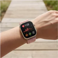  Tech-Protect Huawei Watch Fit 5 / 5 Pro / 4 / 4 Pro / 3 nylon szíj, rózsaszín