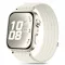 Tech-Protect Huawei Watch Fit 5 / 5 Pro / 4 / 4 Pro / 3 nylon szíj, fehér / bézs