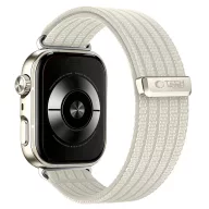   Tech-Protect Huawei Watch Fit 5 / 5 Pro / 4 / 4 Pro / 3 nylon szíj, fehér / bézs