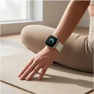   Tech-Protect Huawei Watch Fit 5 / 5 Pro / 4 / 4 Pro / 3 nylon szíj, fehér / bézs