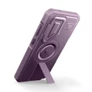 Tech-Protect Kevlar Samsung Galaxy S26 Ultra MagSafe tok kameravédelemmel, kitámasztóva kijelző védelemmell, lila