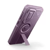   Tech-Protect Kevlar Samsung Galaxy S26 Ultra MagSafe tok kameravédelemmel, kitámasztóva kijelző védelemmell, lila
