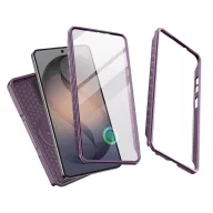   Tech-Protect Kevlar Samsung Galaxy S26 Ultra MagSafe tok kameravédelemmel, kitámasztóva kijelző védelemmell, lila