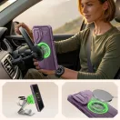 Tech-Protect Kevlar Samsung Galaxy S26 Ultra MagSafe tok kameravédelemmel, kitámasztóva kijelző védelemmell, lila