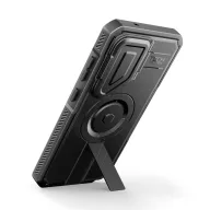   Tech-Protect Kevlar Samsung Galaxy S26 Ultra MagSafe tok kameravédelemmel, kitámasztóval kijelző védelemmel, fekete