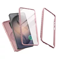   Tech-Protect Kevlar Samsung Galaxy S26 Ultra MagSafe tok kameravédelemmel, kitámasztóval kijelző védelemmel, rózsaszín
