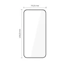 Tech-Protect Glass Fit+ Xiaomi 17T  Pro kijelzővédő üvegfólia, fekete (2db)