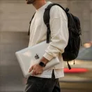 Tech-Protect Softshell Apple Macbook Neo 13 (2026) tok, Crystal Clear, átlátszó