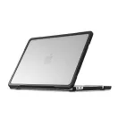 Tech-Protect Velar Apple Macbook Neo 13 (2026) tok, Matte Clear, fekete-átlátszó