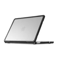   Tech-Protect Velar Apple Macbook Neo 13 (2026) tok, Matte Clear, fekete-átlátszó