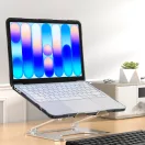 Tech-Protect Velar Apple Macbook Neo 13 (2026) tok, Matte Clear, fekete-átlátszó