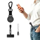 Tech-Protect Urbanloop lopásgátló telefontartó karabinerrel, fekete