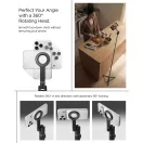 Spigen S582W Bluetooth mágneses Selfie-bot / selfie tripod, MagSafe, fekete-narancs