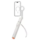 Spigen S582W Bluetooth mágneses Selfie-bot / selfie tripod, MagSafe, bézs-narancs